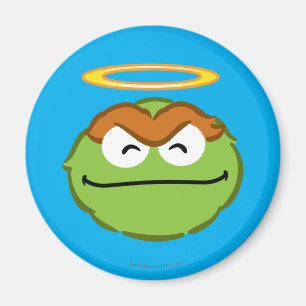 Oscar Smiling Face with Halo Magnet