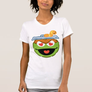 Oscar Smiling Face with Heart-Shaped Eyes T-Shirt