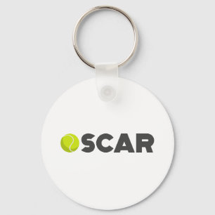 Oscar Tennis Key Ring