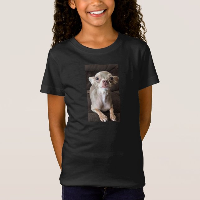 Oscar the Blue Chihuahua t-shirt/sweatshirt T-Shirt (Front)
