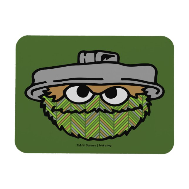 Oscar the Grouch | 80's Throwback Magnet (Horizontal)