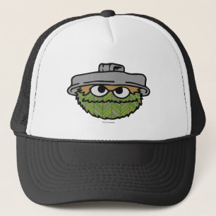 Oscar the Grouch   80's Throwback Trucker Hat