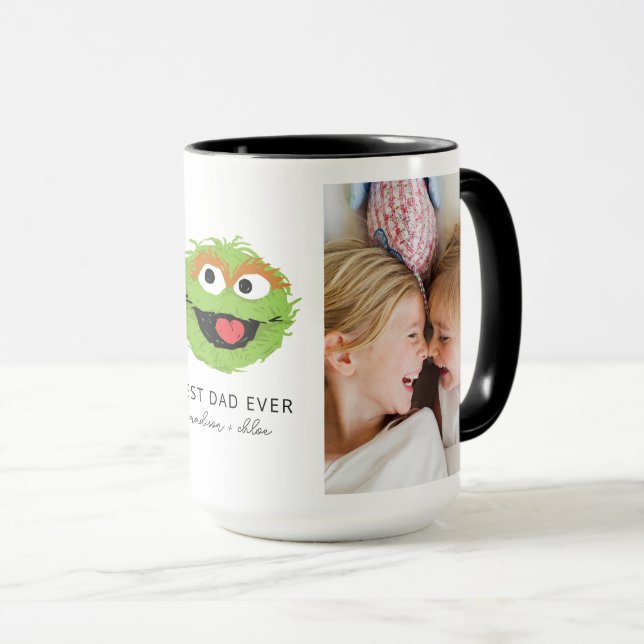 Oscar the Grouch | Best Dad - Photo Mug (Front Right)