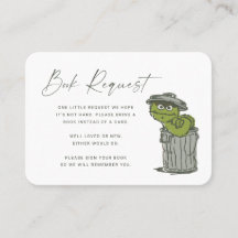Oscar the Grouch Book Request Insert