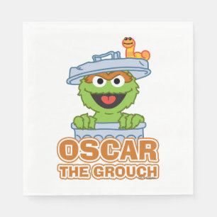 Oscar the Grouch Classic Style Napkin