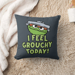 Oscar the Grouch I Feel Grouchy Today! Cushion