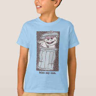 Oscar the Grouch   Kiss My Can T-Shirt