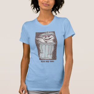 Oscar the Grouch   Kiss My Can T-Shirt