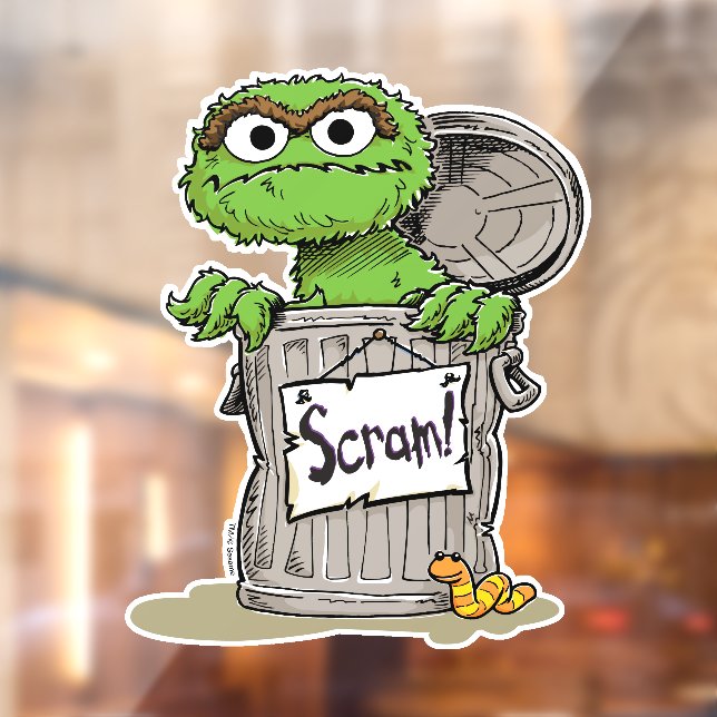 Oscar the Grouch Scram (Sheet 2)