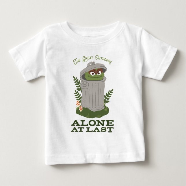 Oscar The Grouch | The Great Outdoors Baby T-Shirt (Front)