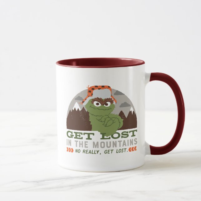 Oscar The Grouch | The Great Outdoors Mug (Right)