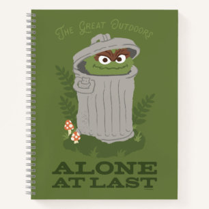Oscar The Grouch   The Great Outdoors Notebook