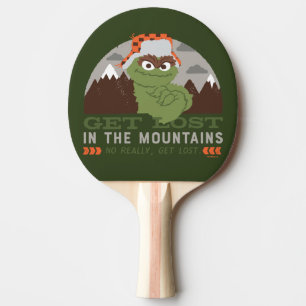 Oscar The Grouch   The Great Outdoors Ping Pong Paddle