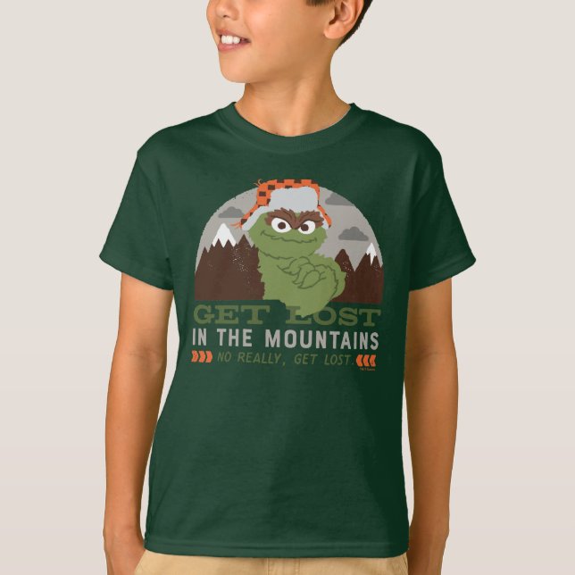 Oscar The Grouch | The Great Outdoors T-Shirt (Front)
