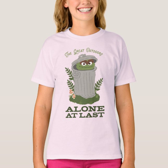 Oscar The Grouch | The Great Outdoors T-Shirt (Front)