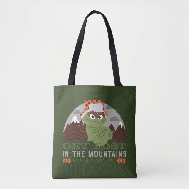 Oscar The Grouch | The Great Outdoors Tote Bag (Front)