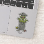 Oscar the Grouch Vintage<br><div class="desc">Personalise this vintage Oscar the Grouch on your Zazzle product.  Decorate all your favourite things with this awesome Sesame Street sticker. Perfect for laptops or waterbottles!  | ©  2019 Sesame Workshop. www.sesamestreet.org</div>