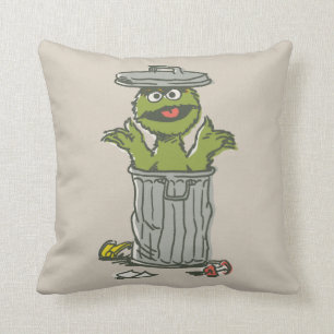 Oscar the Grouch Vintage 1 Cushion