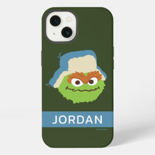 Oscar the Grouch Woodland Face Add Your Name iPhone 13 Case