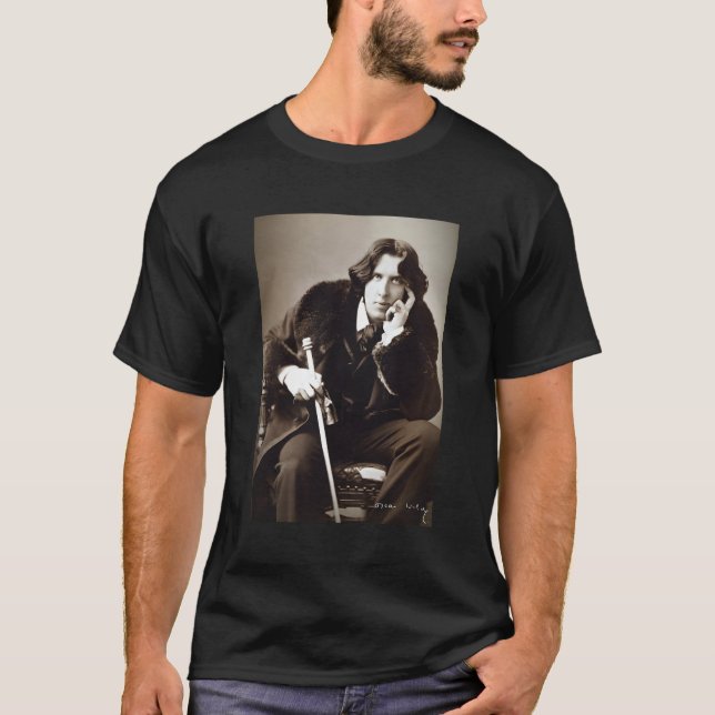 Oscar Wilde Portrait T-Shirt (Front)