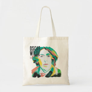 Oscar Wilde Portrait with custom text Booklovers Tote Bag