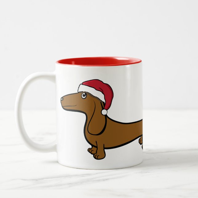 Oscar's "Have A Wienerful Holiday" Coffee Mug (Left)