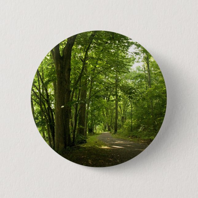 Osceloa Island Weir Dam Bristol Tennessee 6 Cm Round Badge (Front)