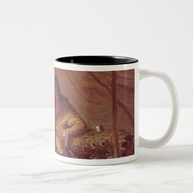 Osceola in Captivity, c.1837 Two-Tone Coffee Mug (Right)