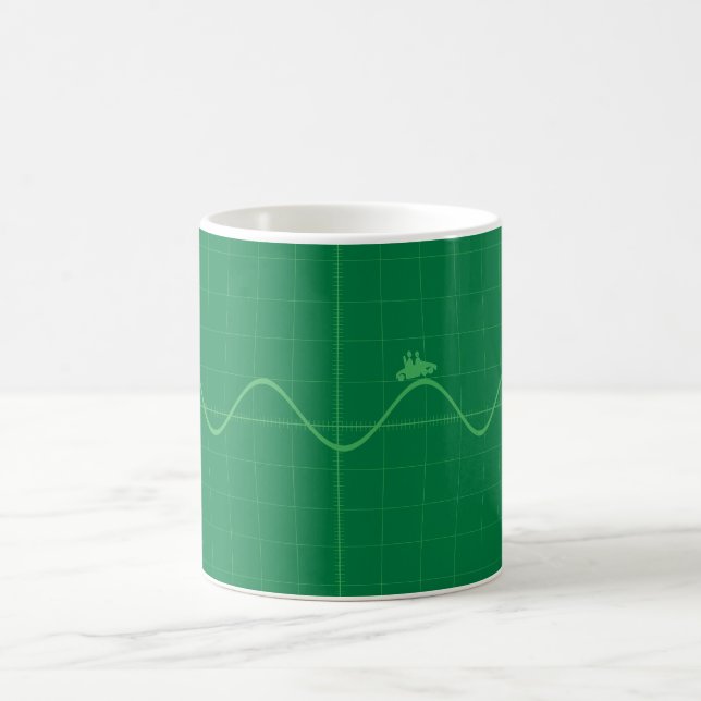 Oscillyscope Coffee Mug (Center)