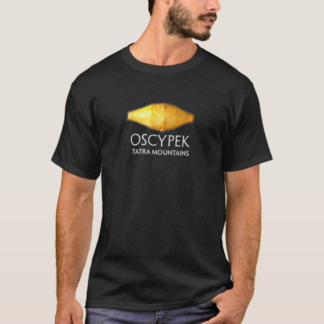 Oscypek Smoked Cheese Salted Sheep Milk Tatra Moun T-Shirt (Front)
