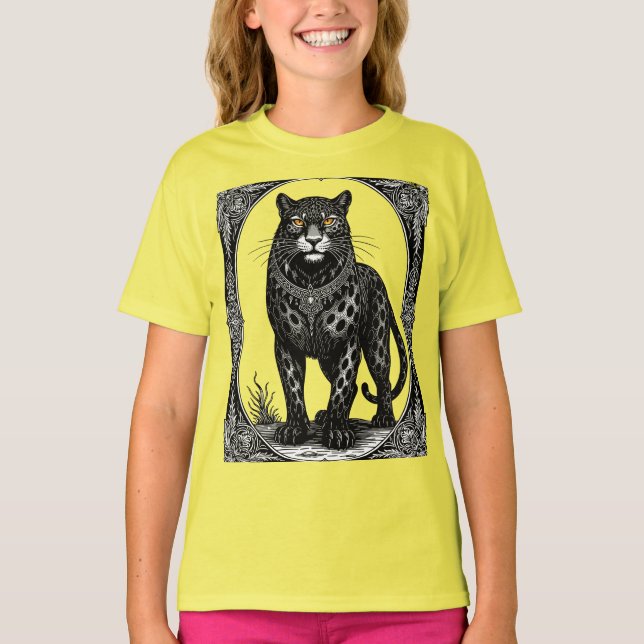 Ose Ars Goetia Demon Leopard T-Shirt (Front)