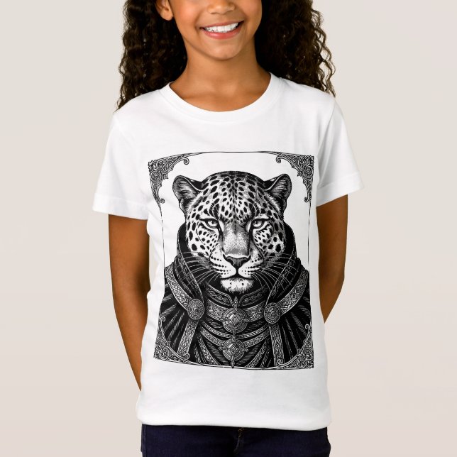 Ose The Leopard King of Shadows T-Shirt (Front)