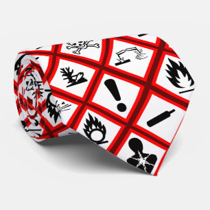 Osha Hazard Warnings Tie