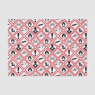Osha Hazard Warnings Tissue Paper