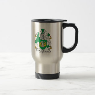 O'Shaughnessy Family Crest Travel Mug