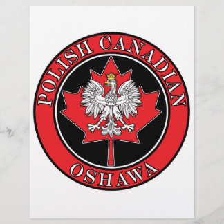 Oshawa Polish Round Canadian Leaf Flyer
