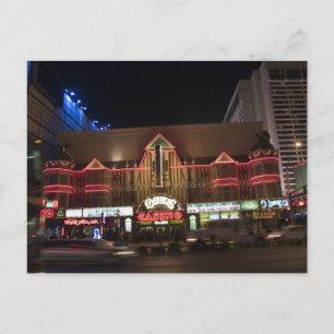 O'Sheas Las Vegas at Night Photo Postcards