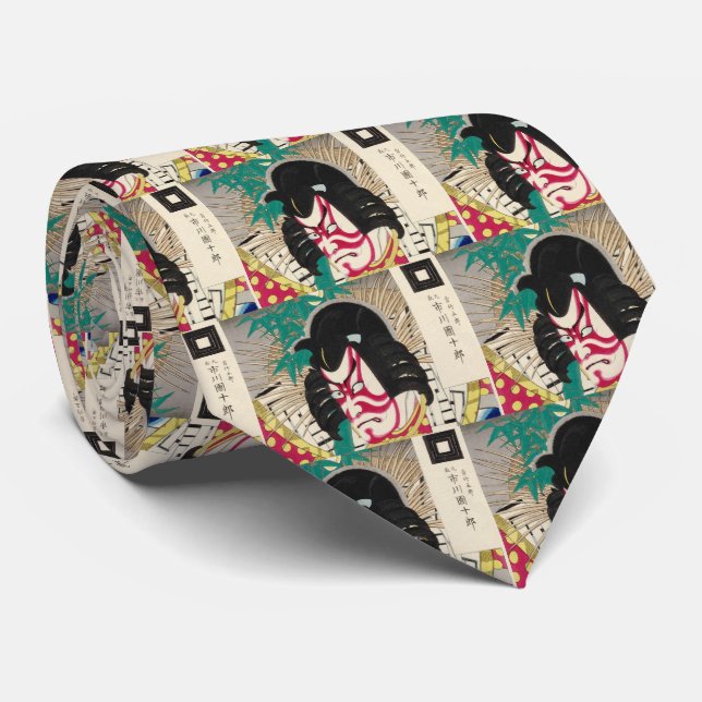 Oshimodoshi, The Eighteen Great Kabuki Plays Tie (Rolled)