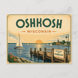 Oshkosh Wisconsin Postcard