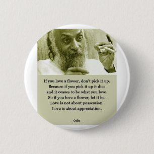 Osho 6 Cm Round Badge