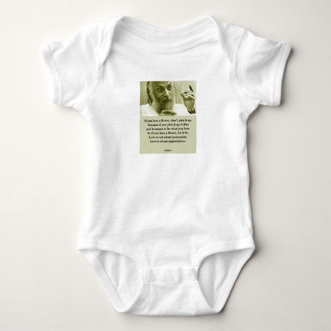Osho Baby Bodysuit (Front)