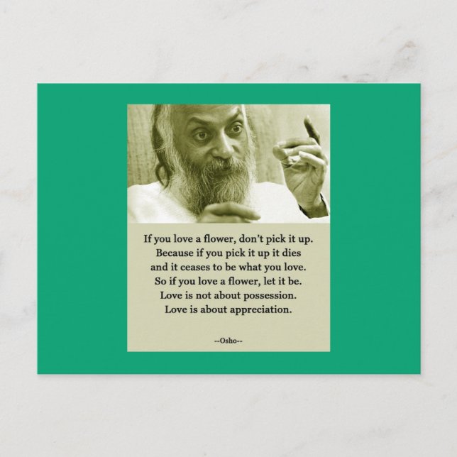 Osho Postcard (Front)