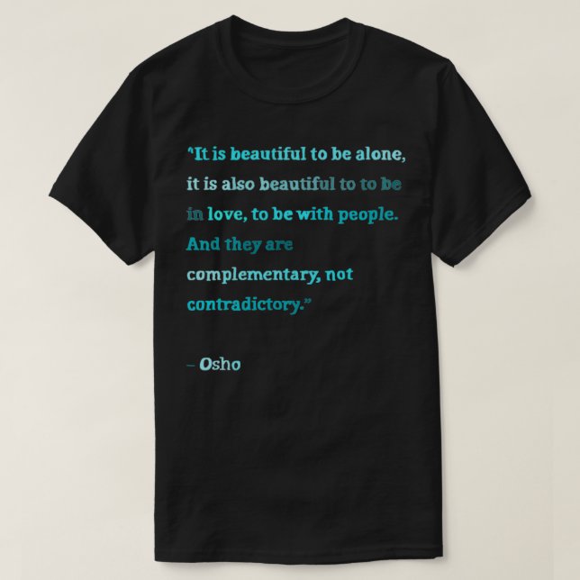 Osho quotes Classic TShirt (Design Front)