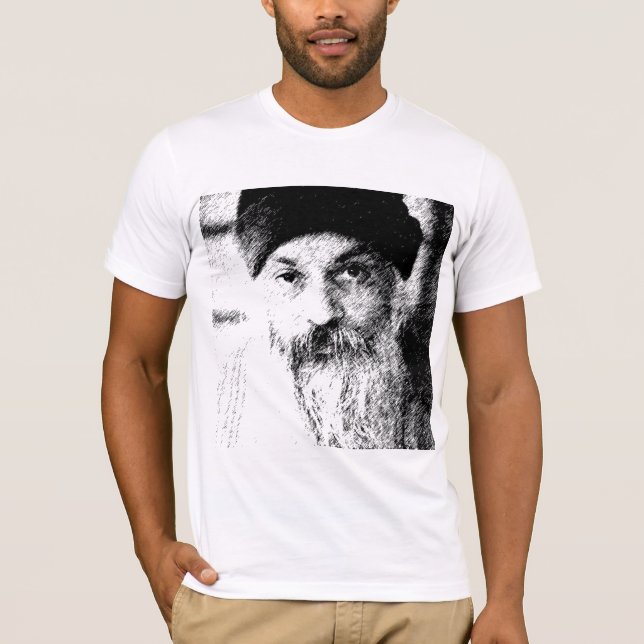 osho shirt tshirt spiritual meditation (Front)