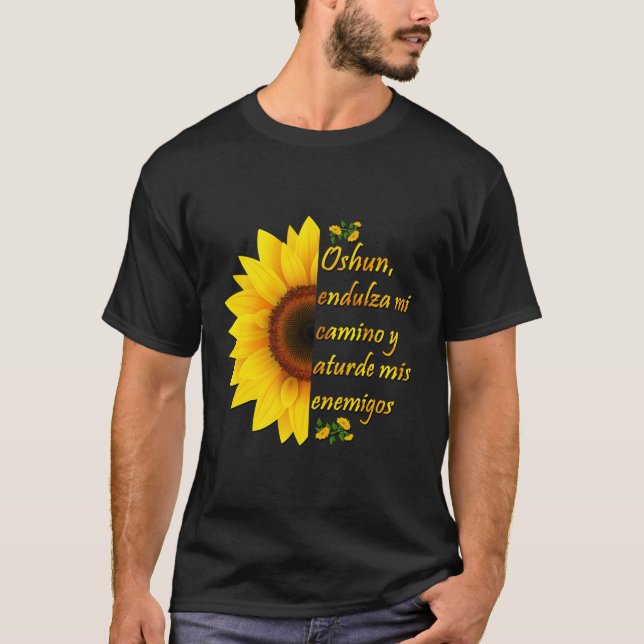 Oshun Orishas Goddess Oxum Ifa Yoruba Religion Gif T-Shirt (Front)