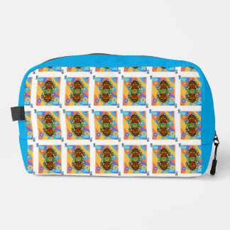 Oshun Retro Veve Floral Playing Card Dopp Kit