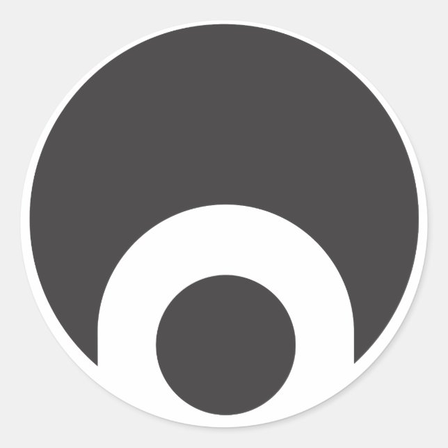 Osiris Icon Classic Round Sticker (Front)