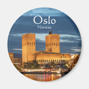 Oslo City Hall Norway Magnet