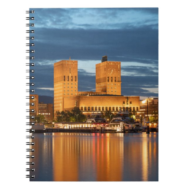 Oslo City Hall Norway Notebook (Front)