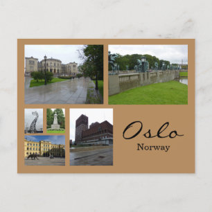 Oslo Collage 1 Postcard